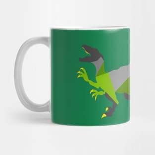 Grey velociraptor Mug